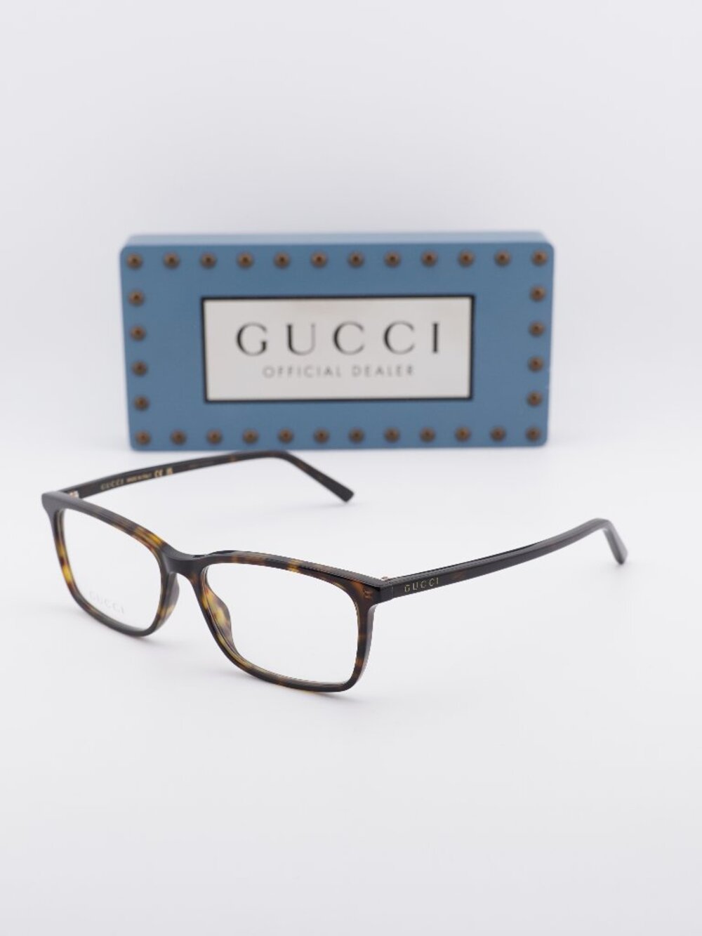Gucci GG1997O 006 Rectangle 57mm Eyeglasses - Havana
